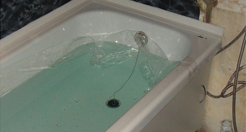 Установкой акрилового вкладыша | Барыш